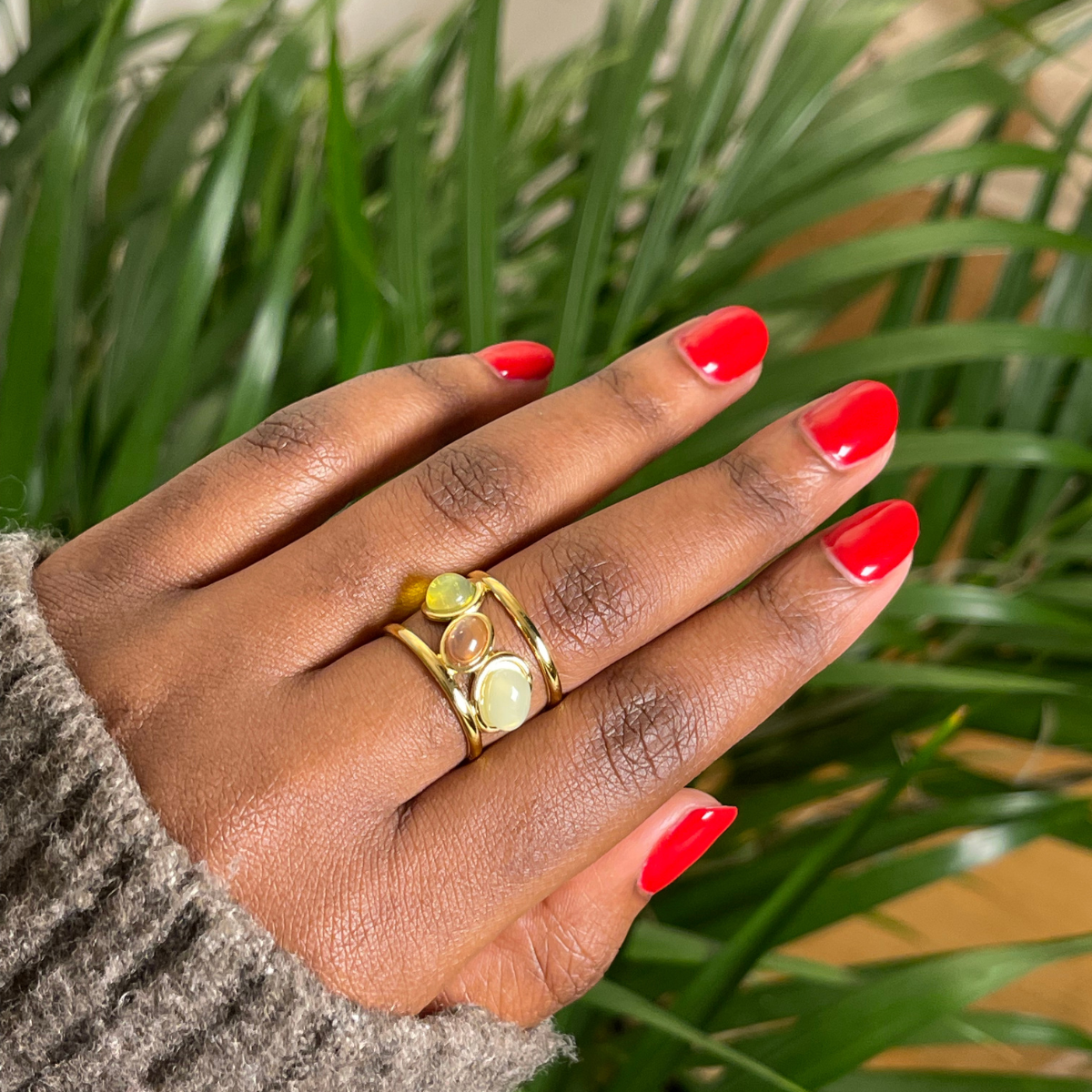 Bague Tiffany | Acier inoxydable