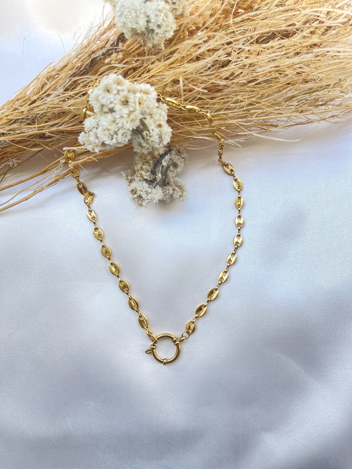 Collier Martine | Acier inoxydable doré