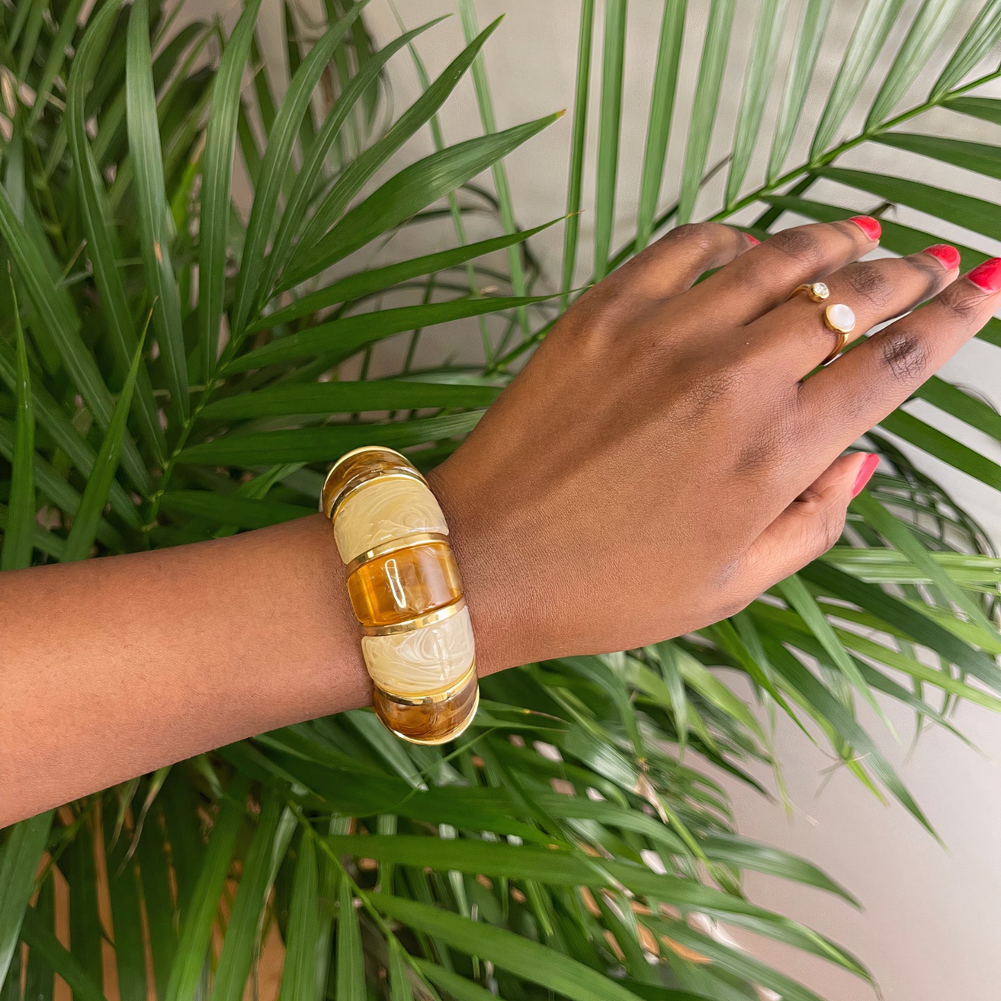 Bracelet Malya | Acrylique élastique