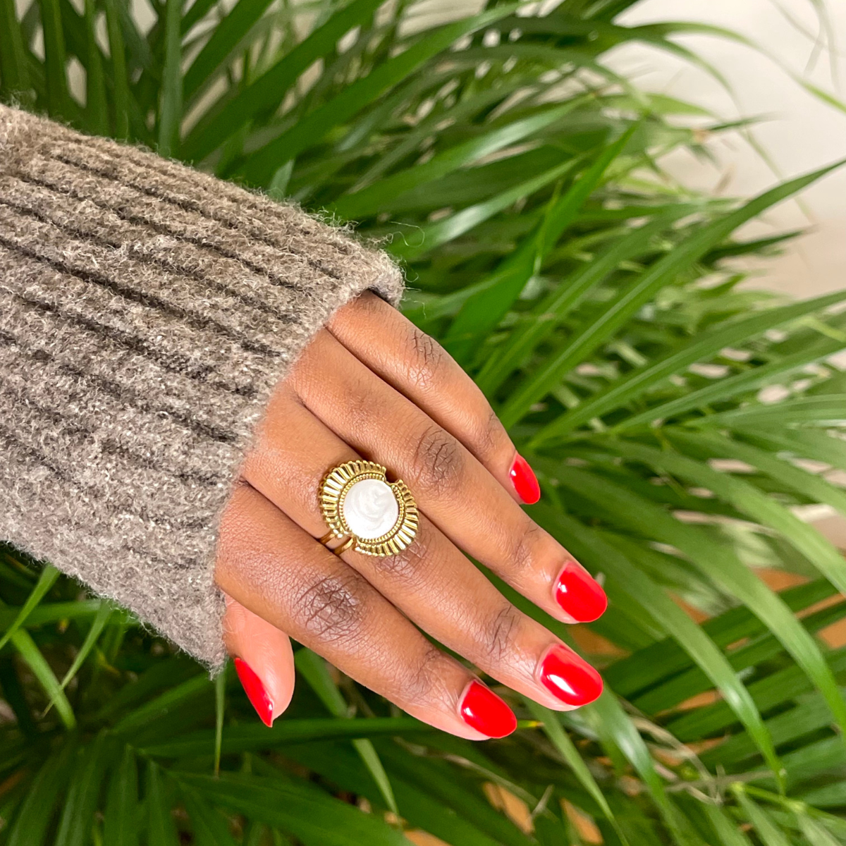Bague Olga | Acier inoxydable