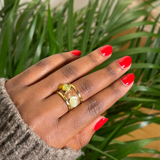 Bague Tiffany | Acier inoxydable