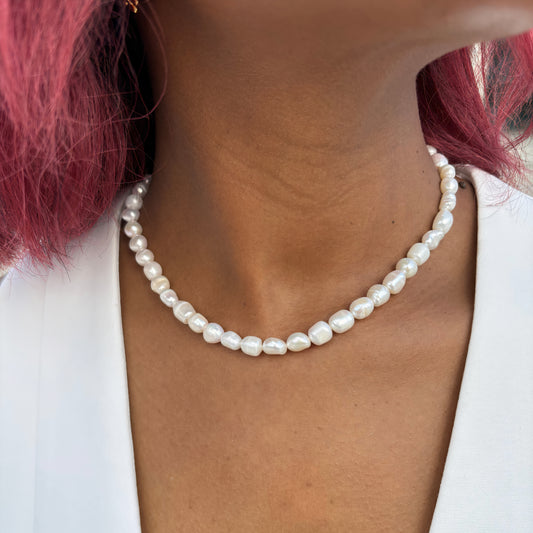 Collier Grey | Perles d'eau douce