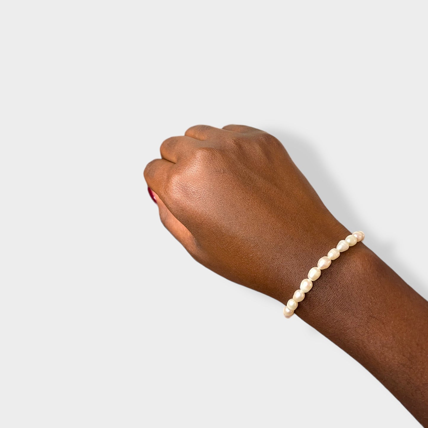 Bracelet Perla | Perles d'eau douce acier inoxydable