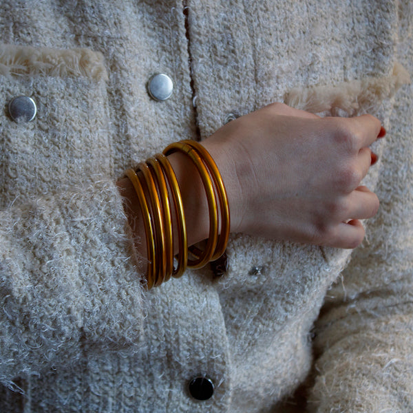 Bracelet Lola |  Bouddhiste Doré