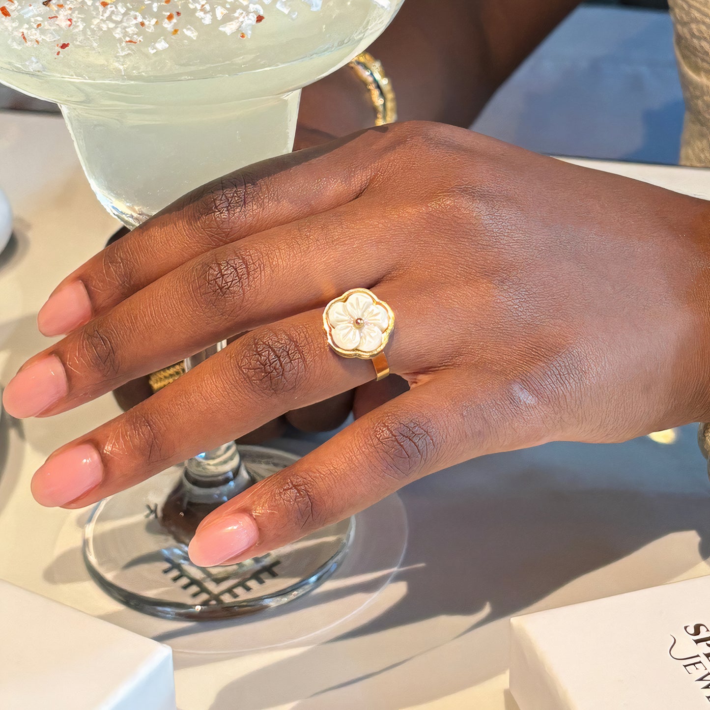 Bague Rosa | Acier inoxydable