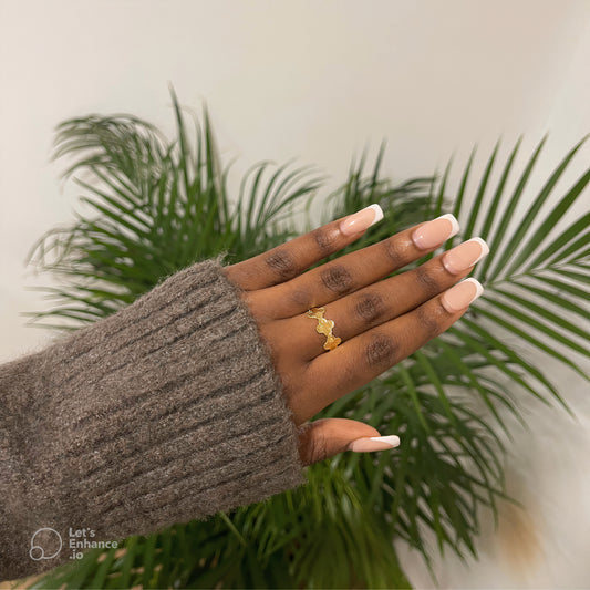 Bague Coralie | Acier inoxydable